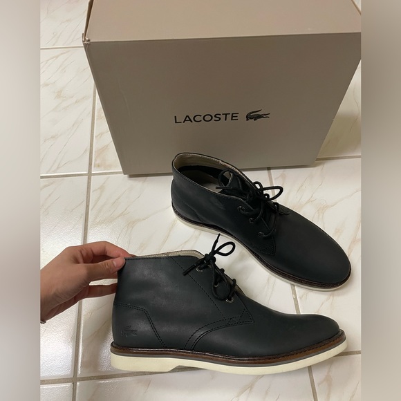 Lacoste Sherbrook HI Leather shoes - Picture 3 of 12